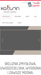 Mobile Screenshot of katrin-bielizna.pl